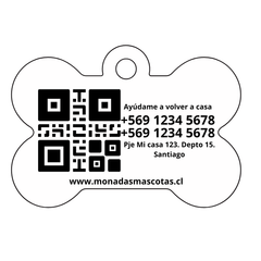 Medallas QR Estampadas  52